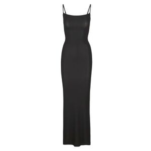 SKIMS Black Maxi Dress